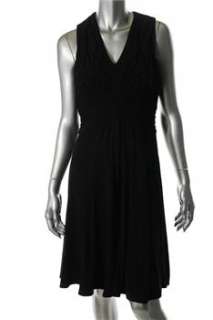 Jones New York Dress NEW Petite Versatile Black BHFO Sale 4P  
