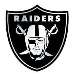  Oakland Raiders Silver Auto Emblem (Quantity of 2): Sports 