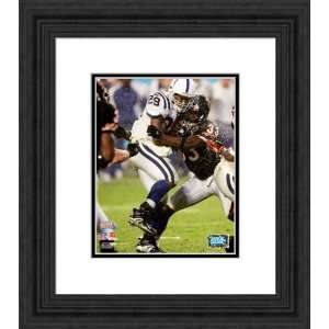  Framed Joseph Addai Indianapolis Colts Photograph: Sports 