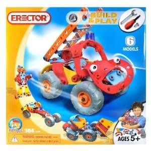  Erector Build & Play Fire Truck (196 pcs): Toys & Games