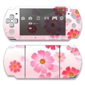 Sony PSP 2000 Slim Skin   Pink Daisy 