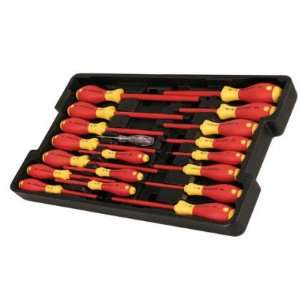    19pc Insulated Screwdriver Set, Wiha 32095