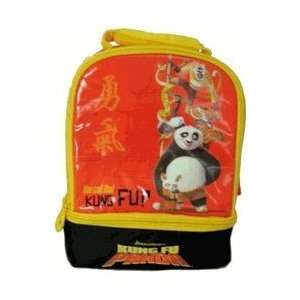   Fu Panda Soft Side Double Zipper Insulated Lunch Box