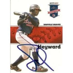 Jason Heyward Signed 2008 Projections Card Braves:  Sports 