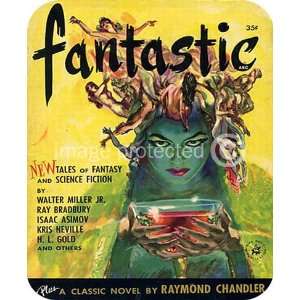   Fantastic Science Fiction Cover Art Vintage MOUSE PAD