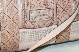 WOMAN Satchel Handbag Purse Pink #GU 3990  