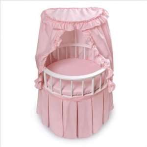  Round Doll Crib/Bed with Canopy: Toys & Games
