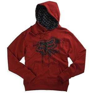 Fox Racing Network Hoody   Small/Red Automotive