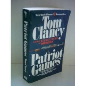  Patriot Games Tom Clancy Books