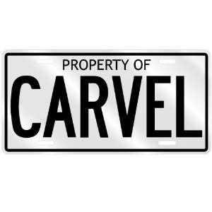  NEW  PROPERTY OF CARVEL  LICENSE PLATE SIGN NAME: Home 