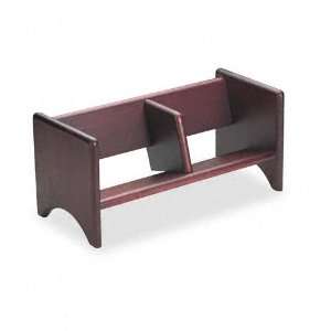 Carver  Book Rack, Wood, 17 x 8 x 8, Mahogany Finish    Sold as 2 