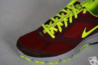 NIKE Lunarfly+ 2 Trail Deep Burgundy / Volt Mens Running Shoes 