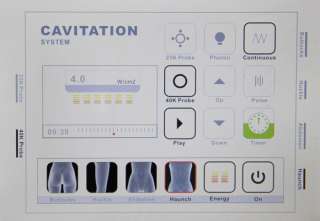 2in1 Cavitation Ultrasonic Liposuction Photon Slimming Beauty Machine 