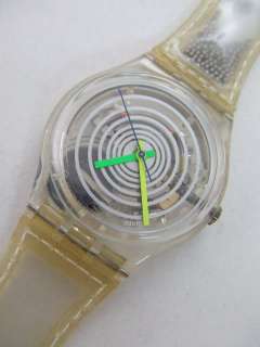 GK197 New Swatch 1995 Spinning Balls Transparent Pin  