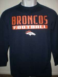 NEW IR SEWN Denver Broncos YOUTH Medium Shirt WKR  