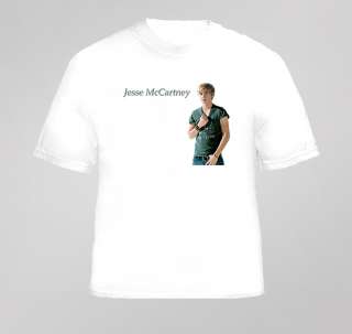 Jesse McCartney singer actor music t shirt ALL SIZES  