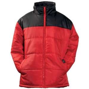   tm) Mountain Red and Black Polyester Winter Coat (Small): Electronics