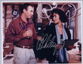 WHITNEY HOUSTON & KEVIN COSTNER x2 ORIGINAL SIGNED THE BODY GUARD 