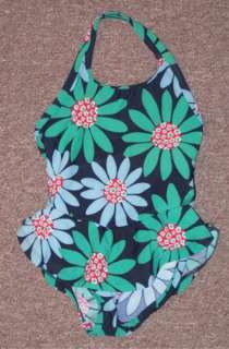 Lands End Ruffled Swimsuit girl 2T One Piece  