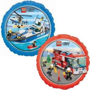  Lets Party By Amscan LEGO City Foil Balloon: Everything 