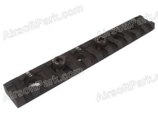 10mm Standard Weaver Rail Cover Piece Black  