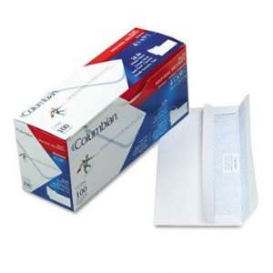   Business Envelopes wit Security Tint; #10, White, 100/Box Electronics