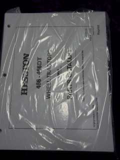 Hesston 466 466DT Wheel Tractors Parts Manual  