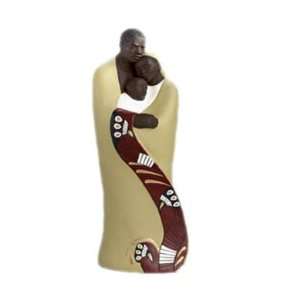  African American Statue Sankofa the Family, 11.5 inches H 
