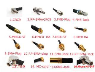 SMA Stecker auf CRC9 Pigtail Kabel für Huawei E160 E169  