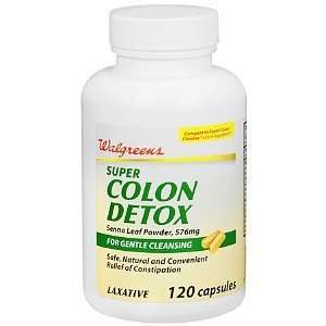   Super Colon Detox Laxative Capsules, 120 ea 