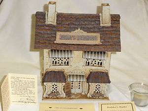 Windy Meadows hand crafted signed retired pottery houses collector 