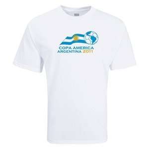  Euro 2012   Copa America Official Logo T Shirt (White 