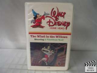 The Wind in The Willows VHS Disney  