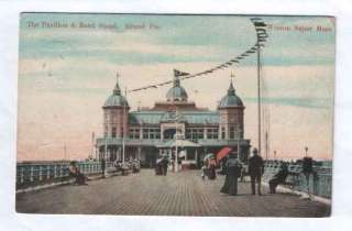UK WESTON SUPER MARE THE PAVILION AND BAND STAND GRAND PIER 1907 