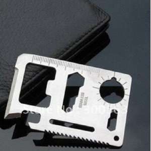 stainless steel card knife credit card knife multi function emergency 