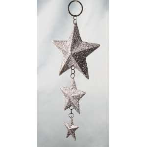  Ready to Hang 3 Graduated Sizes Rusty Tin Stars with 