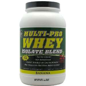  IDS Multi Pro Whey Isolate Blend, Banana, 2 lbs (912g 