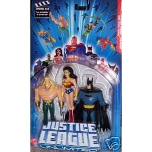  Aquaman Wonder Woman Batman Justice League Unlimited 3 
