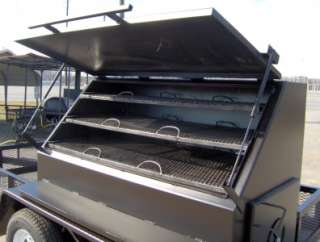 BBQ PIT SMOKER concession grill utility 5x12 trailer gas fryers NEW 