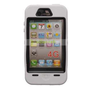 New Hard Case Cover Defender Box  As an otter  for iPhone 4 4G White 