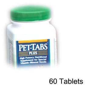  Pet Tabs Supplement for Dogs, 60 Tablets: Pet Supplies