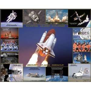  White Mountain Puzzles Space Shuttle: Toys & Games
