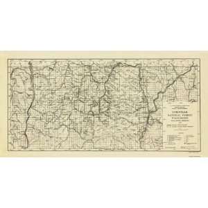 WASHINGTON (WA) COLVILLE NATIONAL FOREST 1918 MAP: Home 