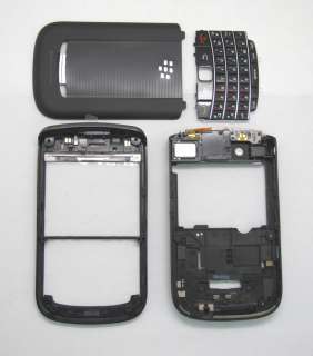 OEM Original Blackberry Bold 9650 Black Full Housing Case  