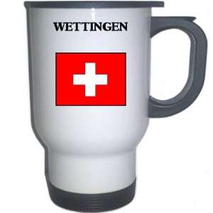  Switzerland   WETTINGEN White Stainless Steel Mug 