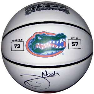 Joakim Noah Autographed Florida Gators (2006 Final Four) Basketball