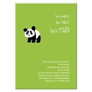  Panda Bear, Panda Bear! Birthday Invitation: Toys & Games