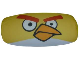 Angry Birds Microbeads Cushion Yellow Cylinder Pillow (04500042 