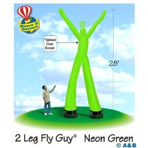  Fly Guy Air Dancer Advertising Inflatable Balloon   Neon 