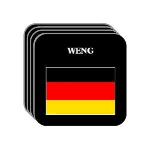  Germany   WENG Set of 4 Mini Mousepad Coasters 
